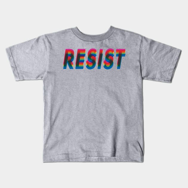 Resist Kids T-Shirt by Midnight Run Studio